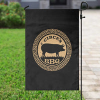 Circes BBQ Ancient Greek Mythology Dark Humor Garden Flag Odysseus Pigs Odyssey Parody History Lover Gift