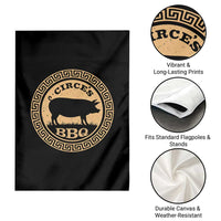 Circes BBQ Ancient Greek Mythology Dark Humor Garden Flag Odysseus Pigs Odyssey Parody History Lover Gift