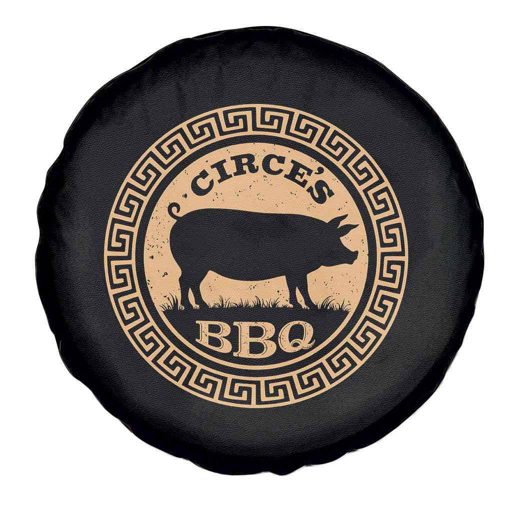 Circes BBQ Ancient Greek Mythology Dark Humor Spare Tire Cover Odysseus Pigs Odyssey Parody History Lover Gift