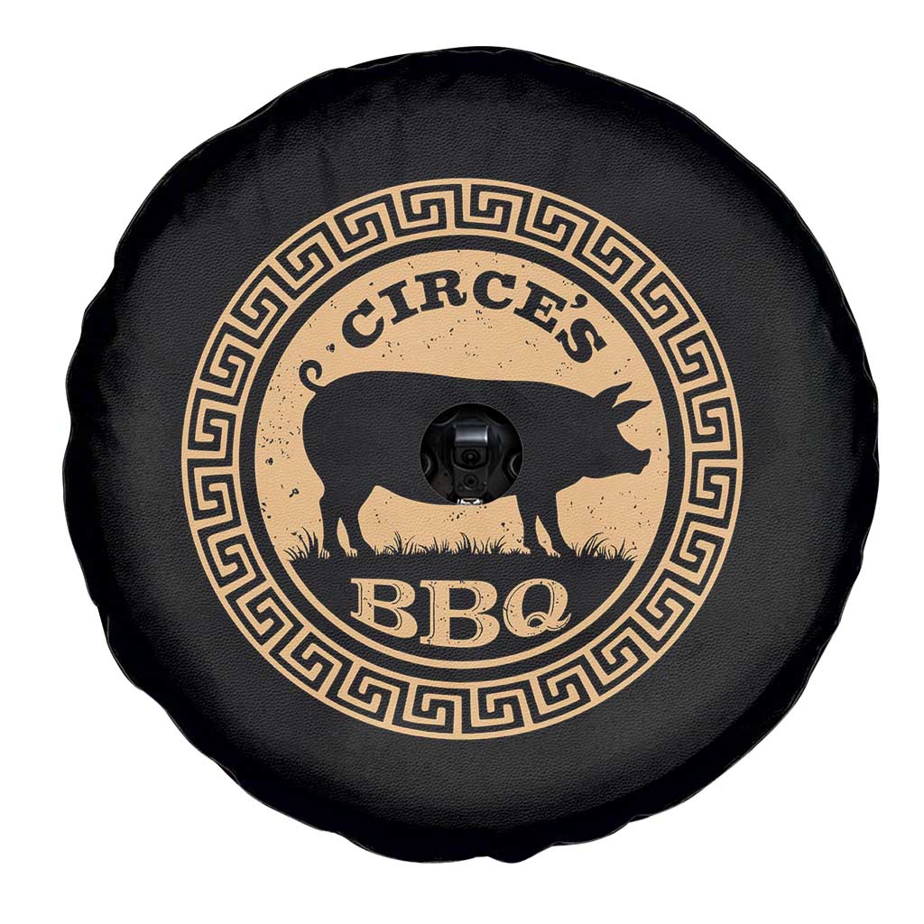 Circes BBQ Ancient Greek Mythology Dark Humor Spare Tire Cover Odysseus Pigs Odyssey Parody History Lover Gift