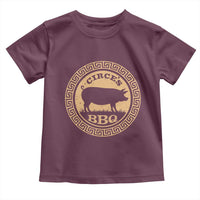 Circes BBQ Ancient Greek Mythology Dark Humor Toddler T Shirt Odysseus Pigs Odyssey Parody History Lover Gift