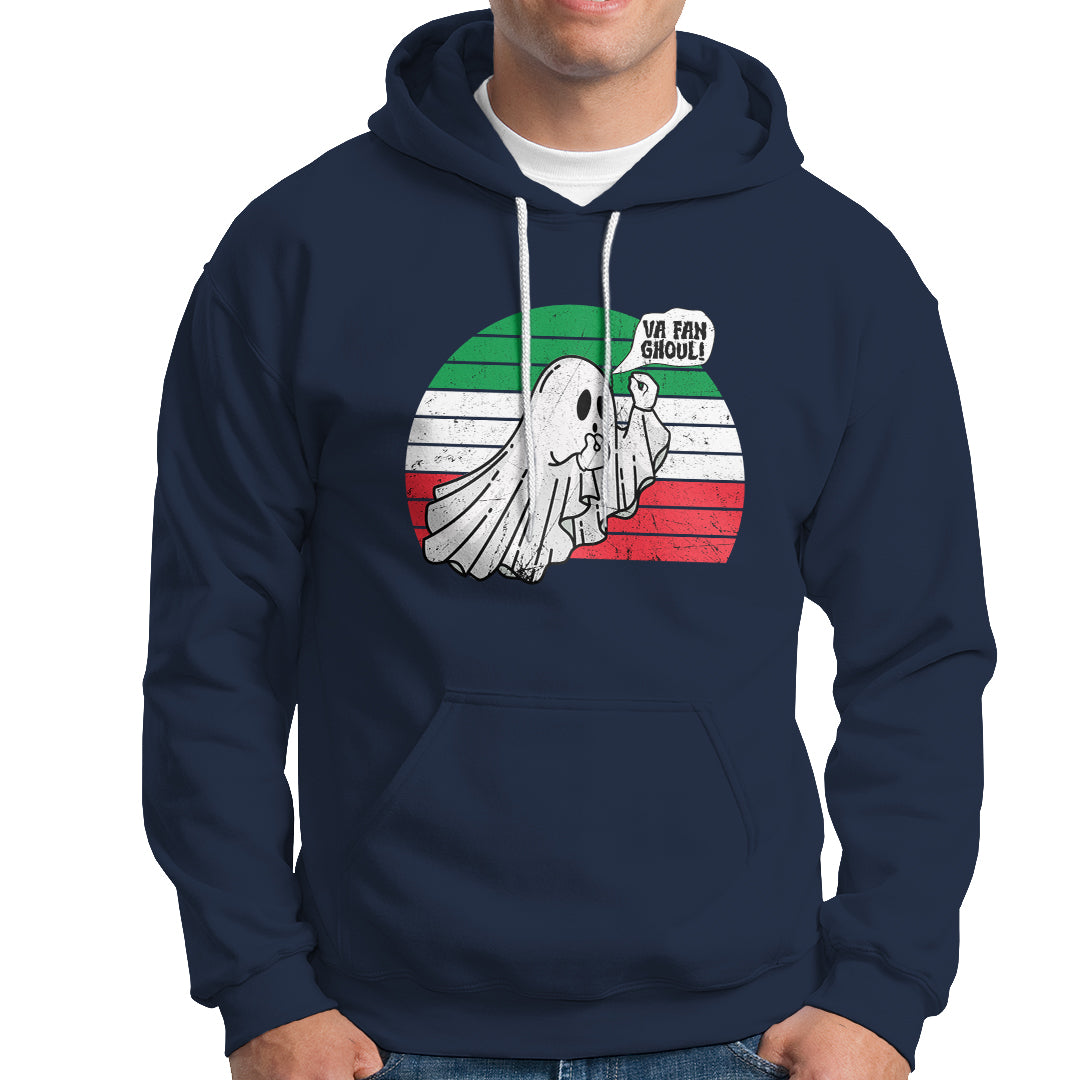 Italian Ghost Hoodie Va Fan Ghoul Retro Funny Halloween - Wonder Print Shop
