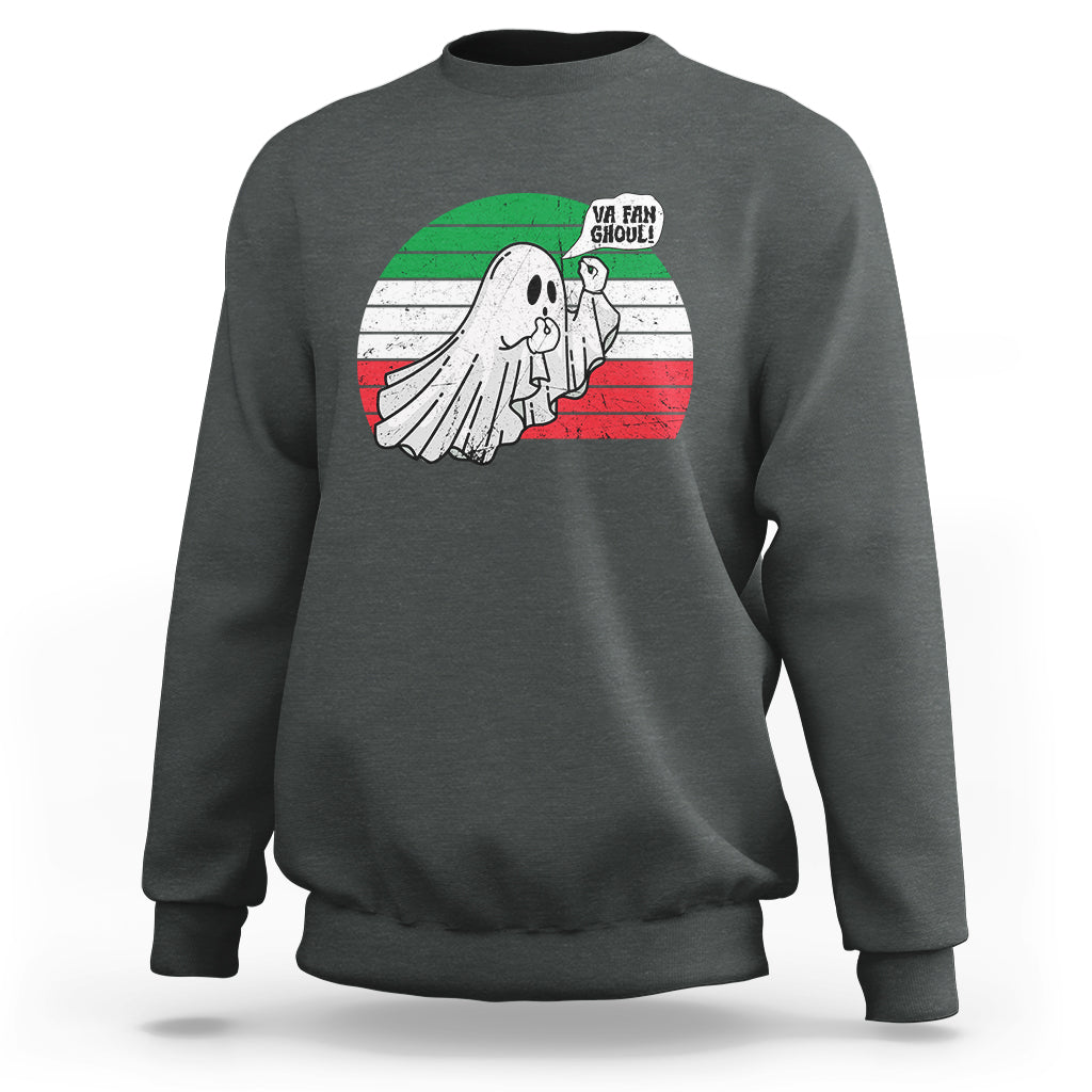 Italian Ghost Sweatshirt Va Fan Ghoul Retro Funny Halloween - Wonder Print Shop