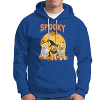 Halloween Golden Retriever Hoodie Ghost Dogs Boo Sheet Spooky Vibes - Wonder Print Shop