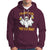 Ghost Halloween Costume Hoodie I'm Just Here For The Boos Drunk Drinking Boo Sheet - Wonder Print Shop