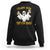 Ghost Halloween Costume Sweatshirt I'm Just Here For The Boos Drunk Drinking Boo Sheet - Wonder Print Shop