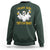 Ghost Halloween Costume Sweatshirt I'm Just Here For The Boos Drunk Drinking Boo Sheet - Wonder Print Shop