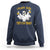 Ghost Halloween Costume Sweatshirt I'm Just Here For The Boos Drunk Drinking Boo Sheet - Wonder Print Shop