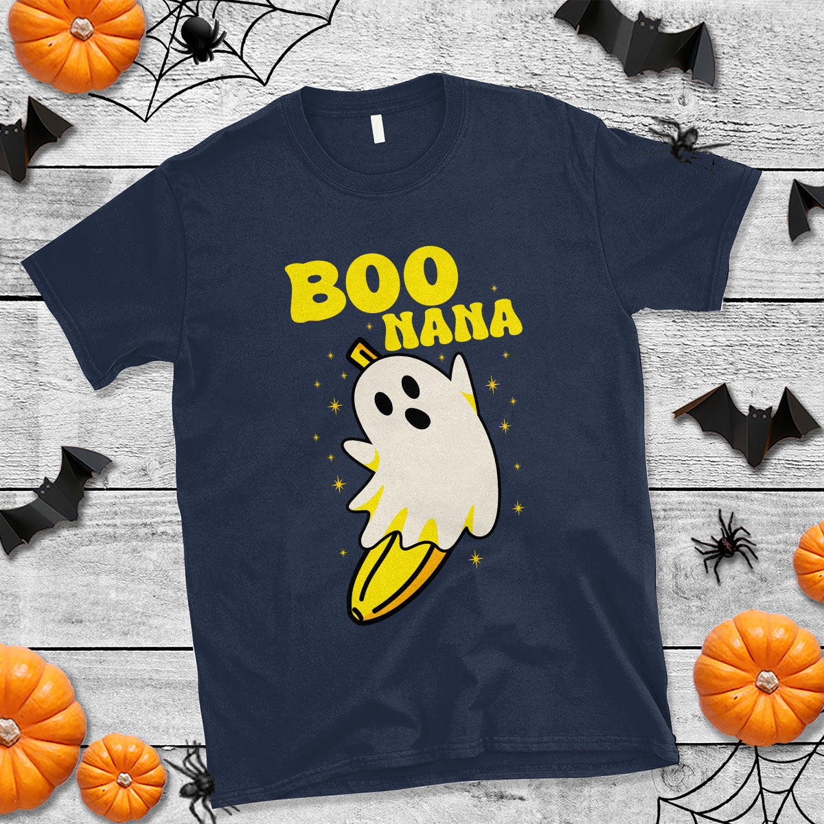 Banana Ghost T Shirt Boonana Funny Banana Ghost Halloween Costume Banana Lover - Wonder Print Shop