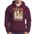 Ghost Halloween Costume Hoodie Let's Go Ghouls Retro Boo Sheet - Wonder Print Shop