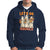 Ghost Halloween Costume Hoodie Let's Go Ghouls Retro Boo Sheet - Wonder Print Shop