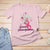 Breast Cancer Awareness T Shirt Pink Ribbon Flower Bouquet Supoprt Women Breast Cancer Warrior - Wonder Print Shop