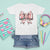 Coquette Bow Christmas Tree Cake T Shirt For Kid Xmas Vibes - Wonder Print Shop