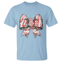 Coquette Bow Christmas Tree Cake T Shirt Xmas Vibes - Wonder Print Shop