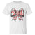 Coquette Bow Christmas Tree Cake T Shirt Xmas Vibes - Wonder Print Shop