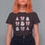 Pink Christmas Coquette Bow T Shirt For Women Santa Festive Xmas Vibe - Wonder Print Shop