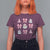 Pink Christmas Coquette Bow T Shirt For Women Santa Festive Xmas Vibe - Wonder Print Shop