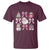 Retro Santa Claus Pink Coquette Bow T Shirt Festive Xmas Vibe - Wonder Print Shop