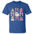 Retro Santa Claus Pink Coquette Bow T Shirt Festive Xmas Vibe - Wonder Print Shop