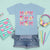 Vintage Pink Christmas Coquette Bow T Shirt For Kid Santa Claus Festive Xmas Vibe - Wonder Print Shop