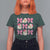 Vintage Pink Christmas Coquette Bow T Shirt For Women Santa Claus Festive Xmas Vibe - Wonder Print Shop