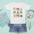 Christmas Tree Retro Coquette Bow T Shirt For Kid Santa Claus Candy Festive Xmas Vibes - Wonder Print Shop