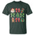 Christmas Tree Retro Coquette Bow T Shirt Santa Claus Candy Festive Xmas Vibes - Wonder Print Shop