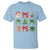 Christmas Tree Retro Coquette Bow T Shirt Santa Claus Candy Festive Xmas Vibes - Wonder Print Shop