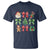 Christmas Tree Retro Coquette Bow T Shirt Santa Claus Candy Festive Xmas Vibes - Wonder Print Shop
