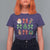 Christmas Tree Retro Coquette Bow T Shirt For Women Santa Claus Candy Festive Xmas Vibes - Wonder Print Shop