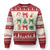 Christmas Tree Retro Coquette Bow Ugly Christmas Sweater Santa Claus Candy Festive Xmas Vibes - Wonder Print Shop