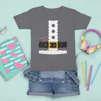 Santa Claus Suit Costume T Shirt For Kid Retro Festive Christmas Vibe - Wonder Print Shop
