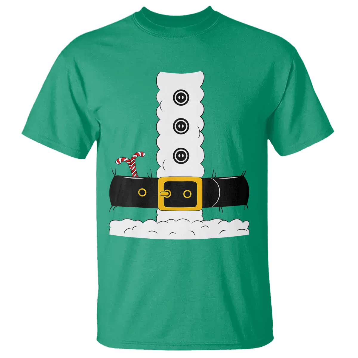 Santa Claus Suit Costume T Shirt Retro Festive Christmas Vibe - Wonder Print Shop