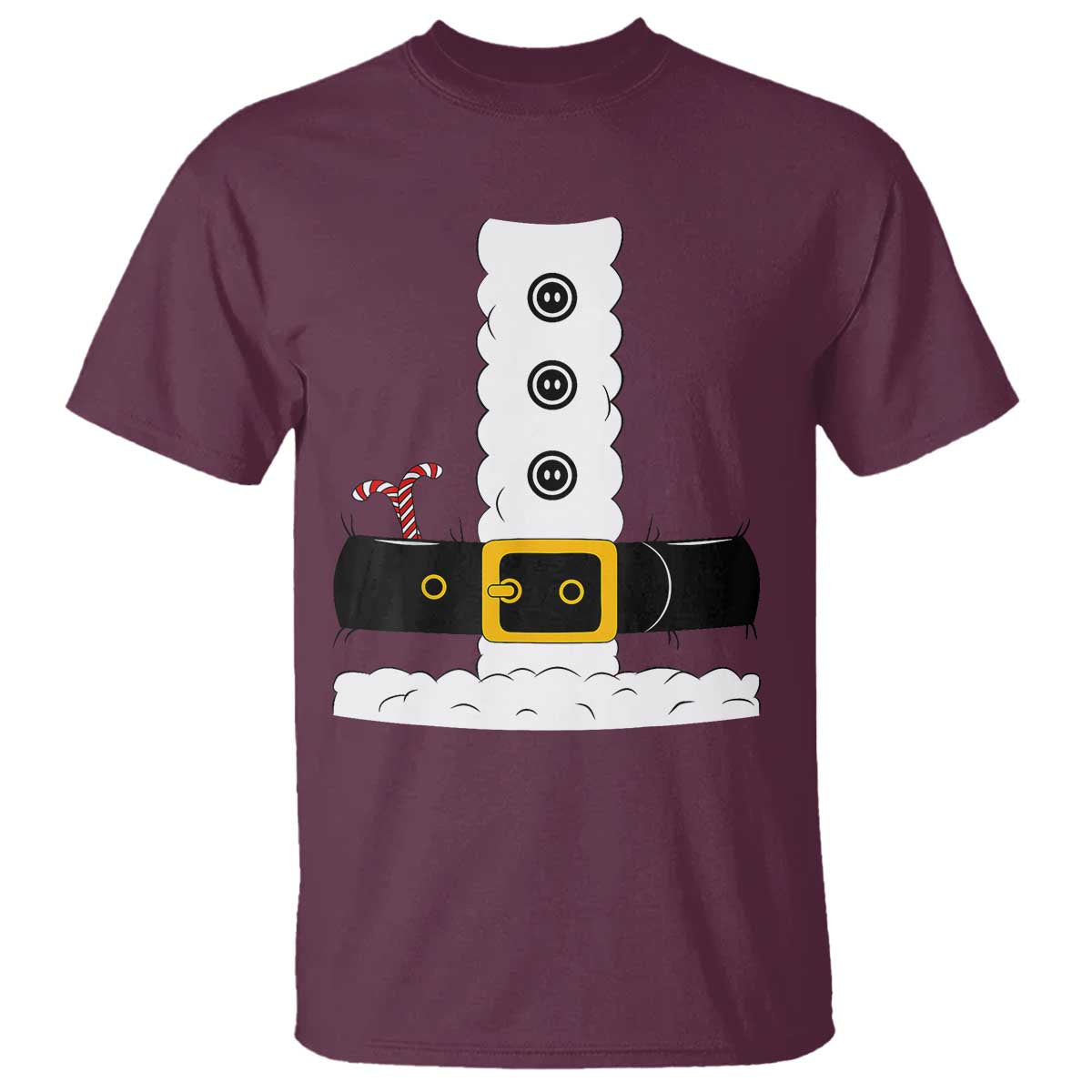 Santa Claus Suit Costume T Shirt Retro Festive Christmas Vibe - Wonder Print Shop