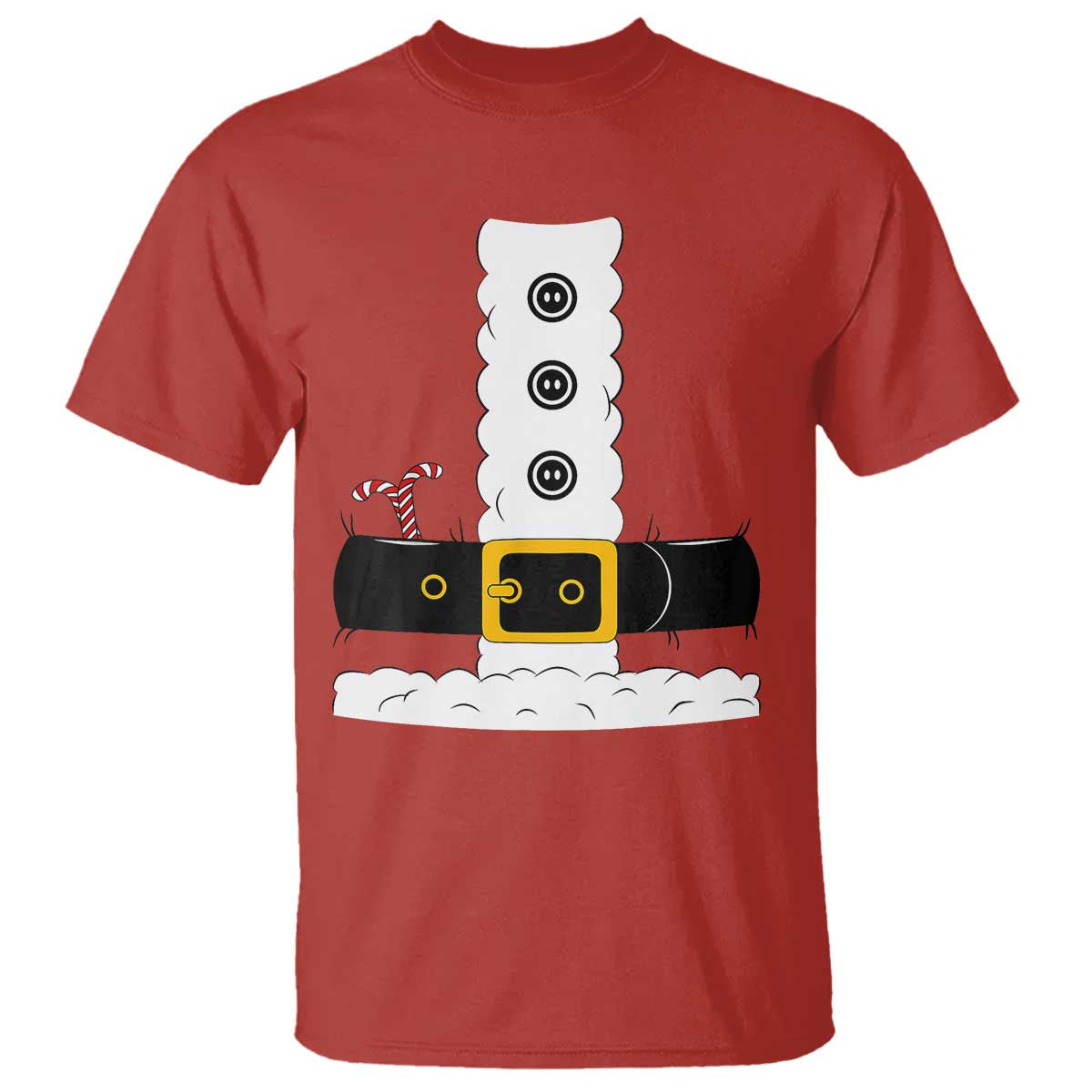 Santa Claus Suit Costume T Shirt Retro Festive Christmas Vibe - Wonder Print Shop