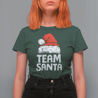 Team Santa T Shirt For Women Christmas Squad Family Matching Pajamas - Wonder Print Shop