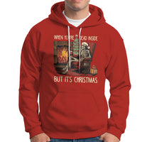 Skeleton Christmas Hoodie When You're Dead Inside But It's Xmas Chillin' - Wonder Print Shop