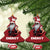 Cool Santa Claus Christmas Ornament Big Nick Energy - Wonder Print Shop