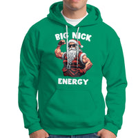 Cool Santa Claus Hoodie Big Nick Energy - Wonder Print Shop