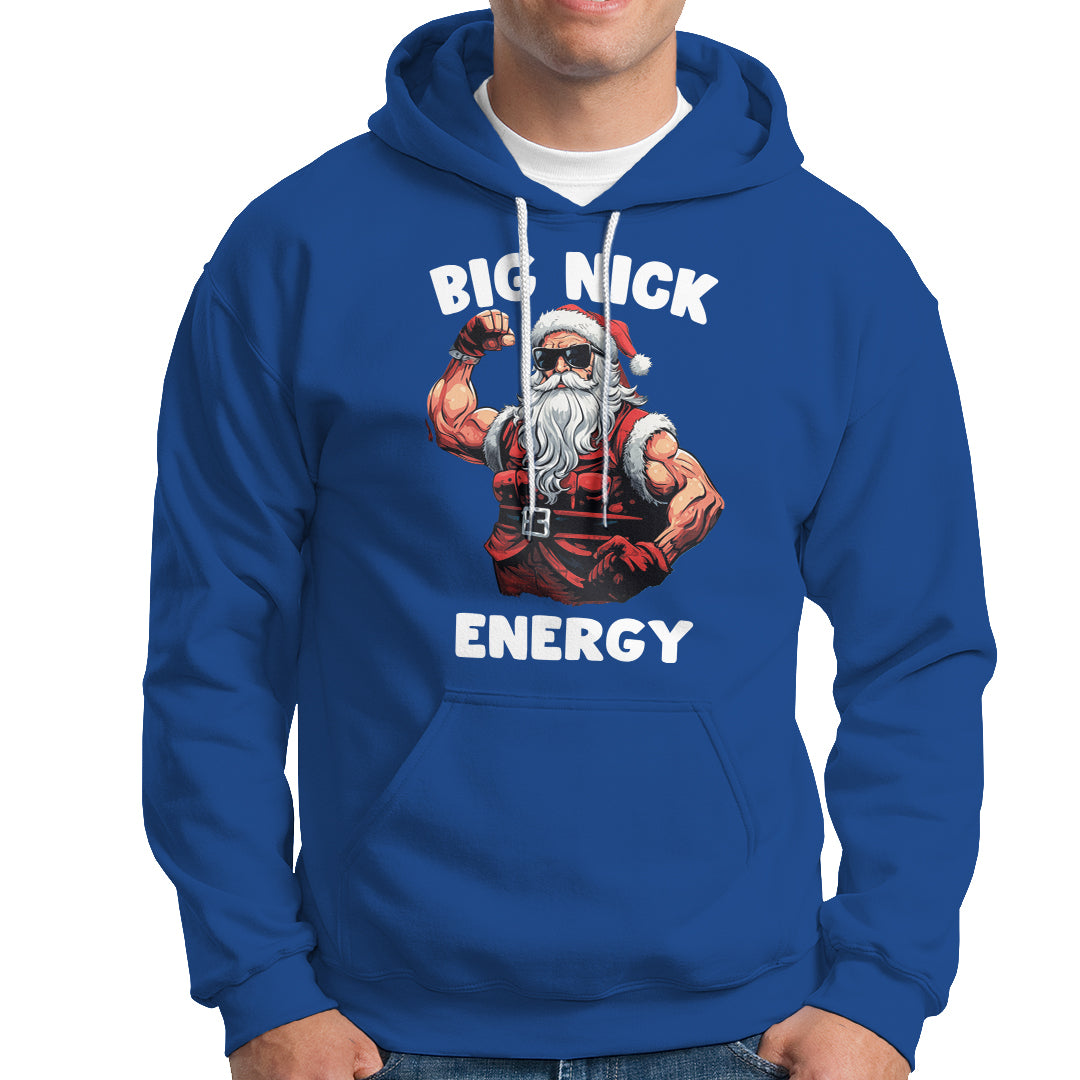 Cool Santa Claus Hoodie Big Nick Energy - Wonder Print Shop