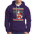 Funny Santa Claus Hoodie Pooping Down The Chimney Ugly Sweater Christmas - Wonder Print Shop