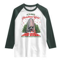 Nakatomi Plaza 1988 Raglan Shirt It's Not Christmas Until Hans Gruber Fall Xmas Party