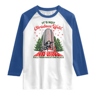 Nakatomi Plaza 1988 Raglan Shirt It's Not Christmas Until Hans Gruber Fall Xmas Party