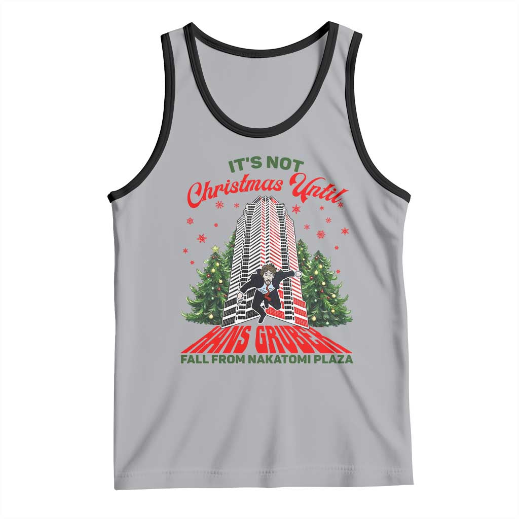 Nakatomi Plaza 1988 Tank Top It's Not Christmas Until Hans Gruber Fall Xmas Party