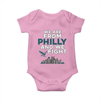 Philadelphia City Baby Onesie We Are From Philly And We Fight