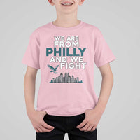 Philadelphia City T Shirt For Kid We Are From Philly And We Fight TS02