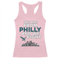Philadelphia City Racerback Tank Top We Are From Philly And We Fight