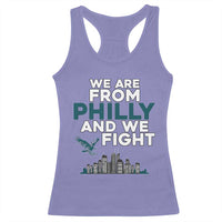 Philadelphia City Racerback Tank Top We Are From Philly And We Fight