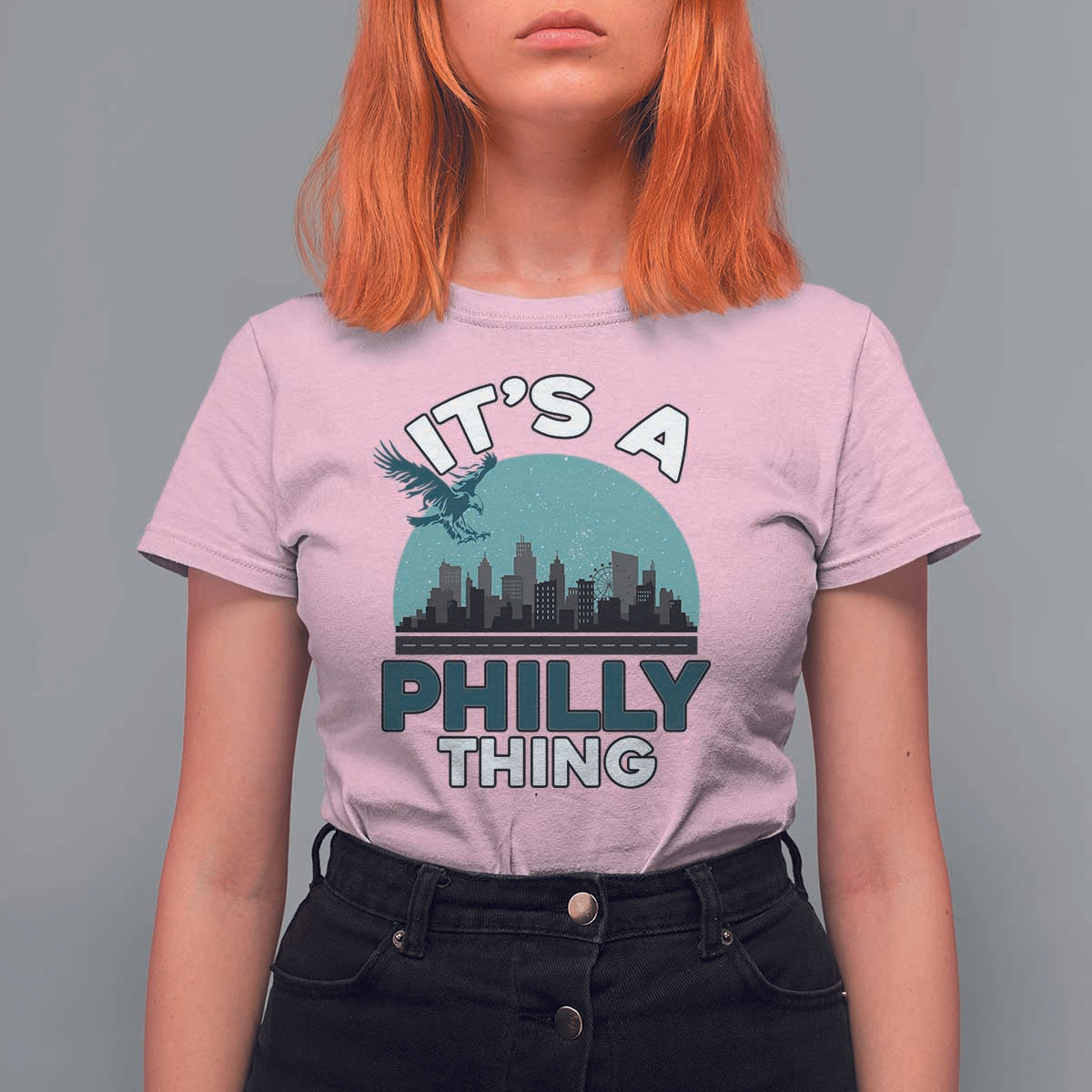 Philadelphia Spirit T Shirt For Women It's A Philly Thing TS02