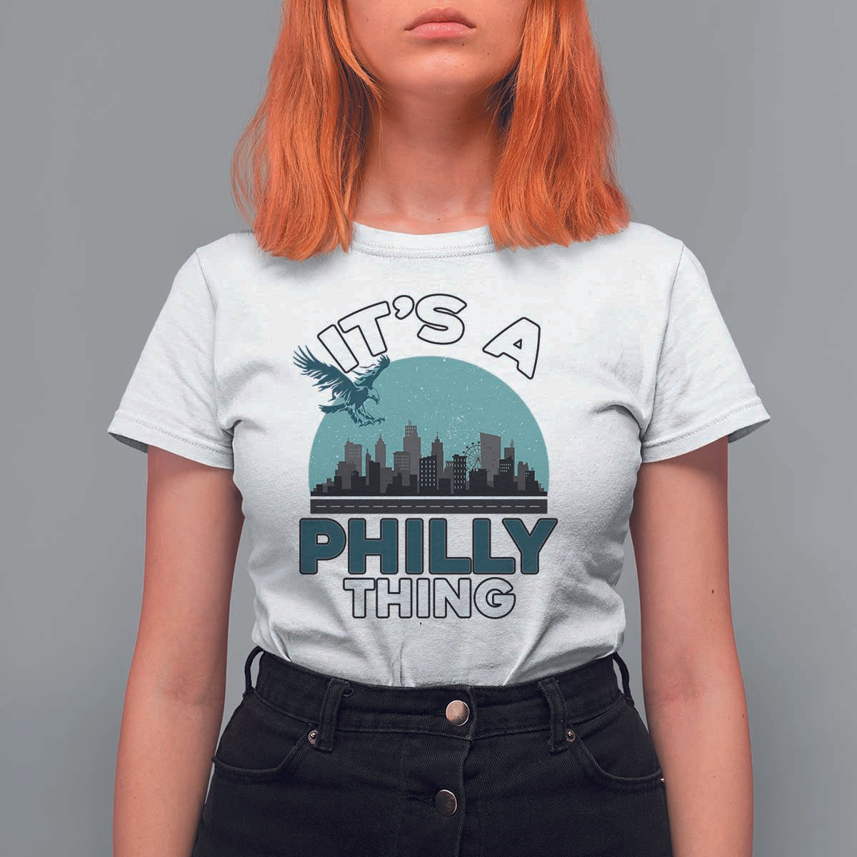 Philadelphia Spirit T Shirt For Women It's A Philly Thing TS02
